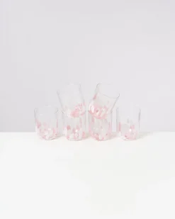 Hot Motel a Miio Alegria - Glass Large drops rose