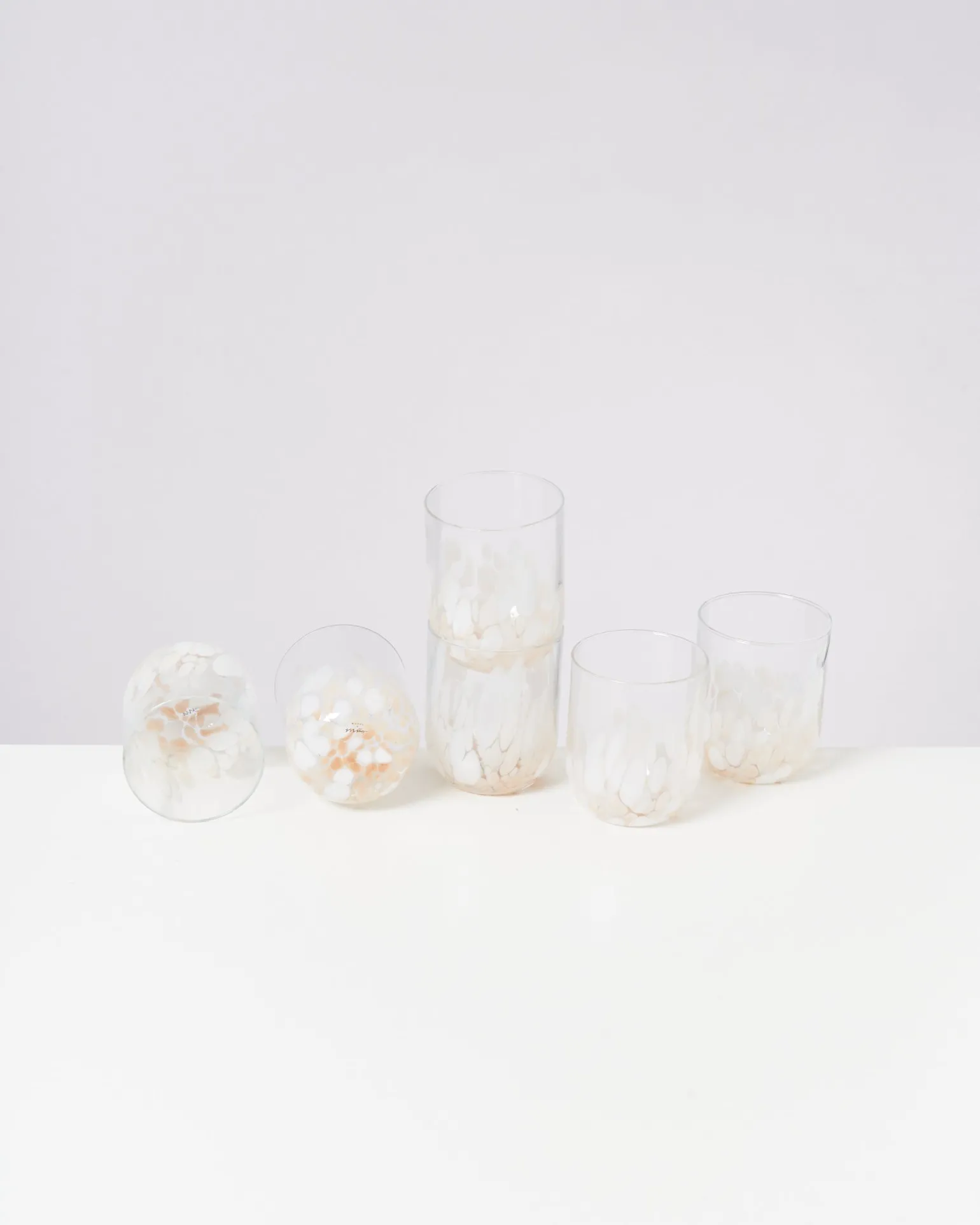 Outlet Motel a Miio Alegria - Set Of 6 Glasses Large Drops sand