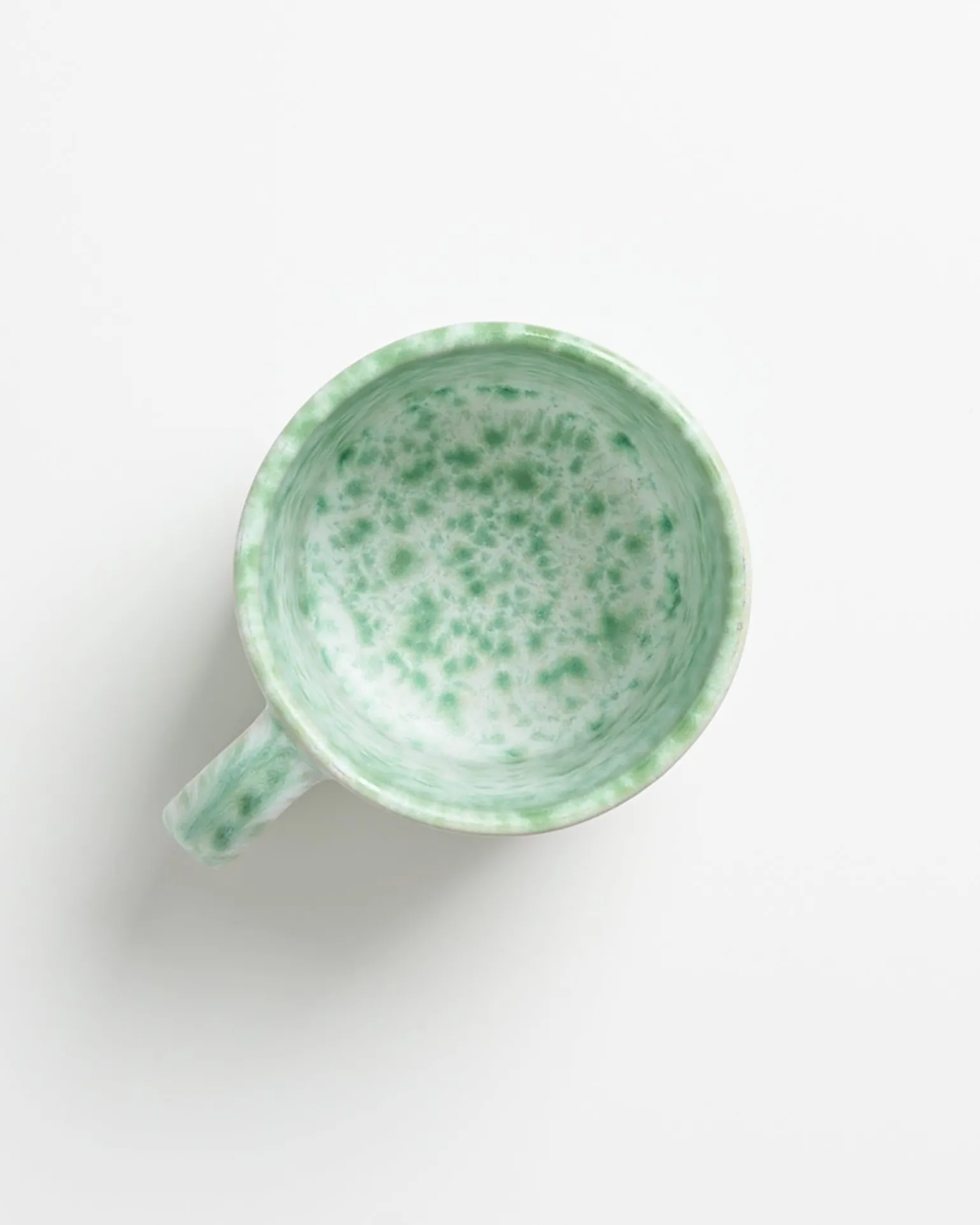 Online Motel a Miio Almada - Mug Big Green Speckled grün gesprenkelt