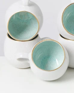 Shop Motel a Miio Areia - Mug Big With Gold Rim azure