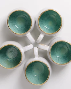 Shop Motel a Miio Areia - Mug Big With Gold Rim mint