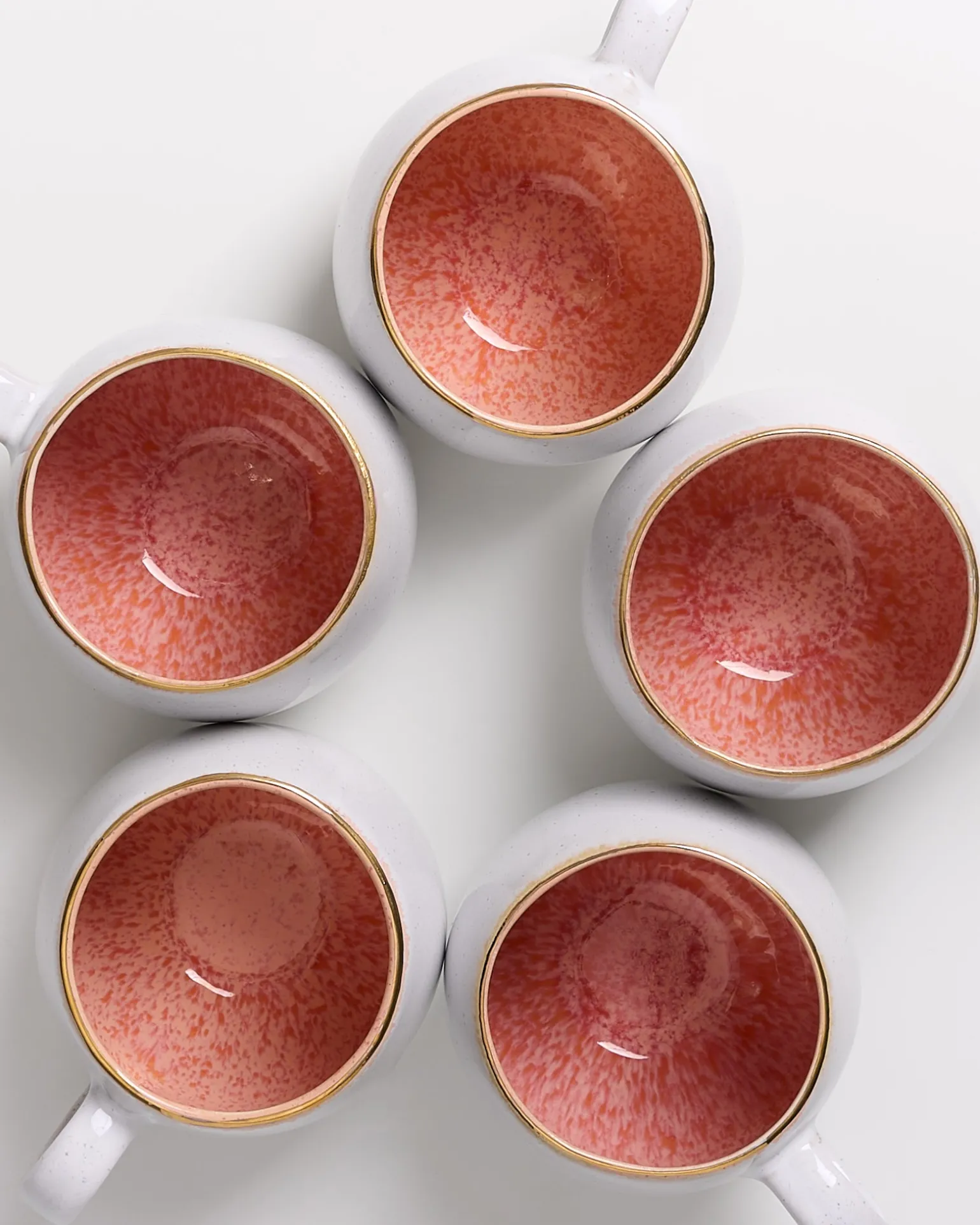 Flash Sale Motel a Miio Areia - Mug Big With Gold Rim pink