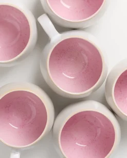 Discount Motel a Miio Areia - Set Of 6 Mugs Big rose