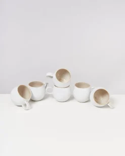 Cheap Motel a Miio Areia - Set Of 6 Mugs Small sand