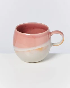 Hot Motel a Miio Bica - Set Of 4 Mugs Big pink cream