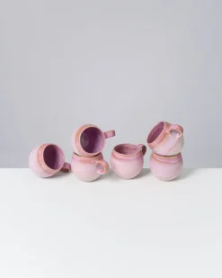 Outlet Motel a Miio Bica 6er Set Tasse Klein pink