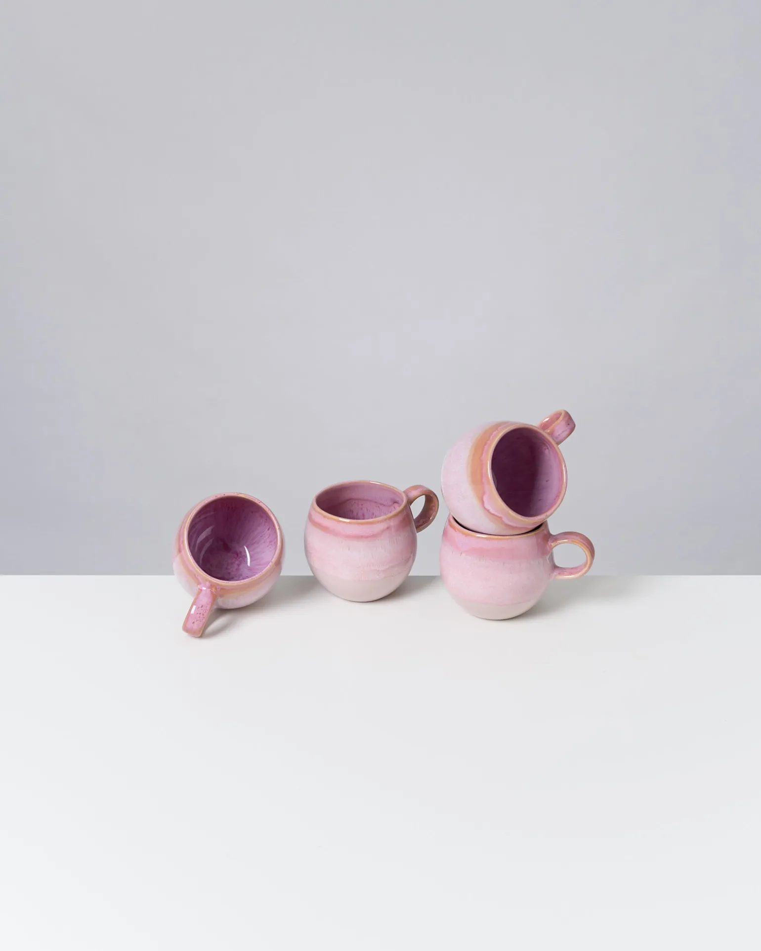 Cheap Motel a Miio Bica 4er Set Tasse Klein pink