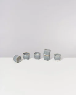 New Motel a Miio Coimbra - Set Of 6 Espressocups greyblue