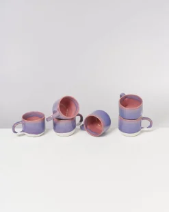 Best Sale Motel a Miio Coimbra - Set Of 6 Mugs Small lilac pink
