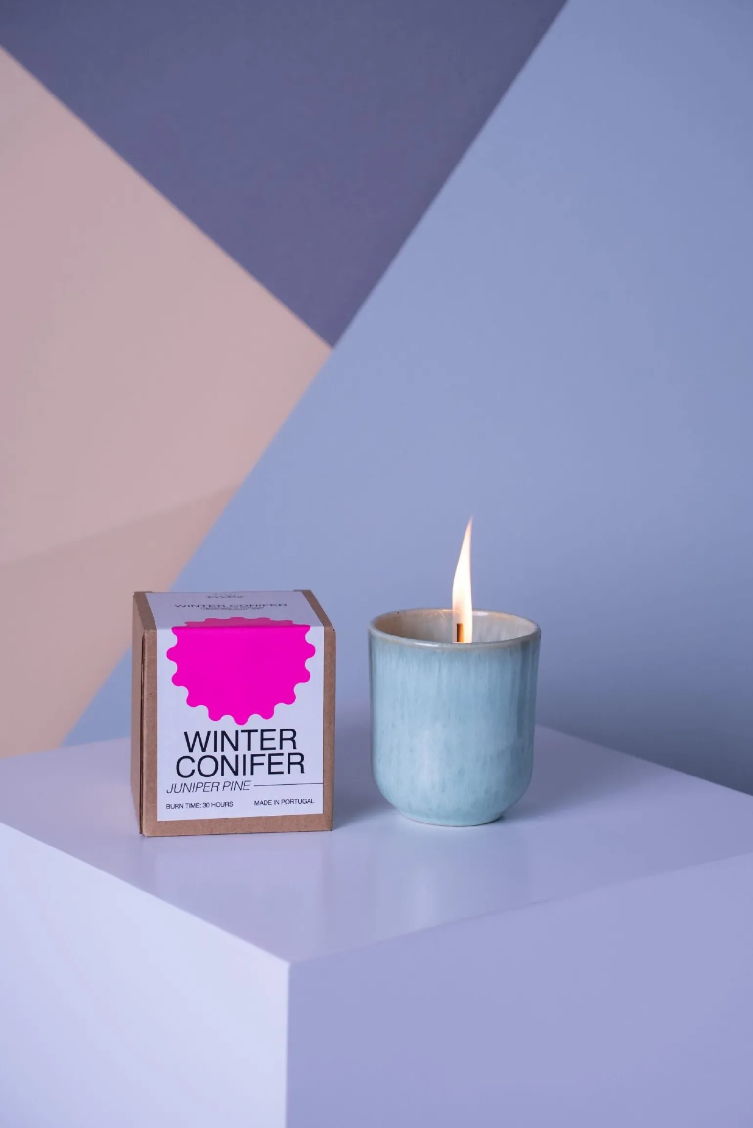 Online Motel a Miio Copa Alto - Scented Candle "Juniper Pine" Mint mint