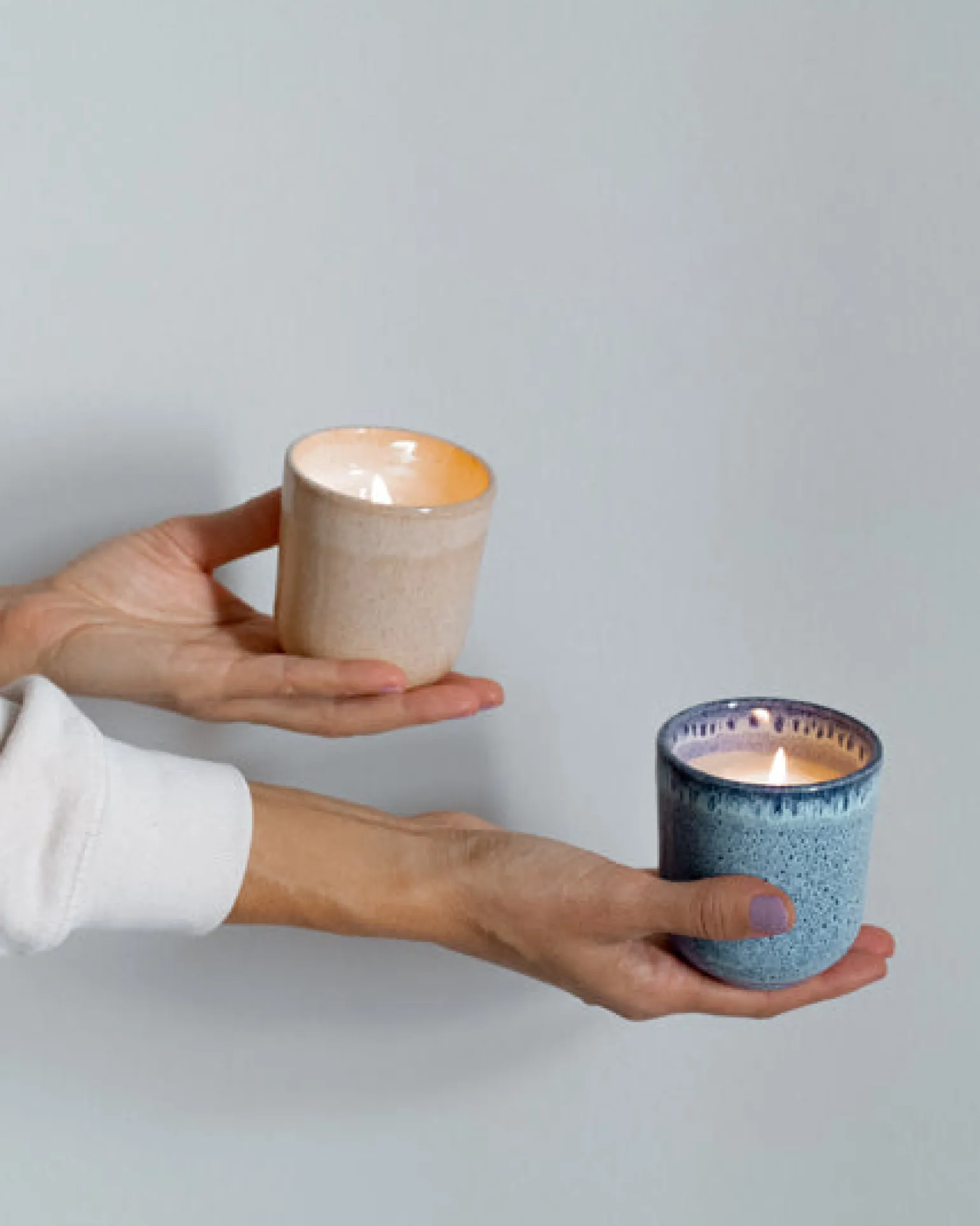 New Motel a Miio Copa Alto - Scented Candle “Citrus Bloom” royal blue