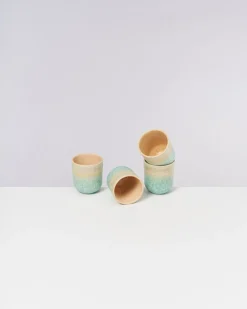 Outlet Motel a Miio Copa Alto - Set Of 4 Cups Small Pastel Mint pastellmint