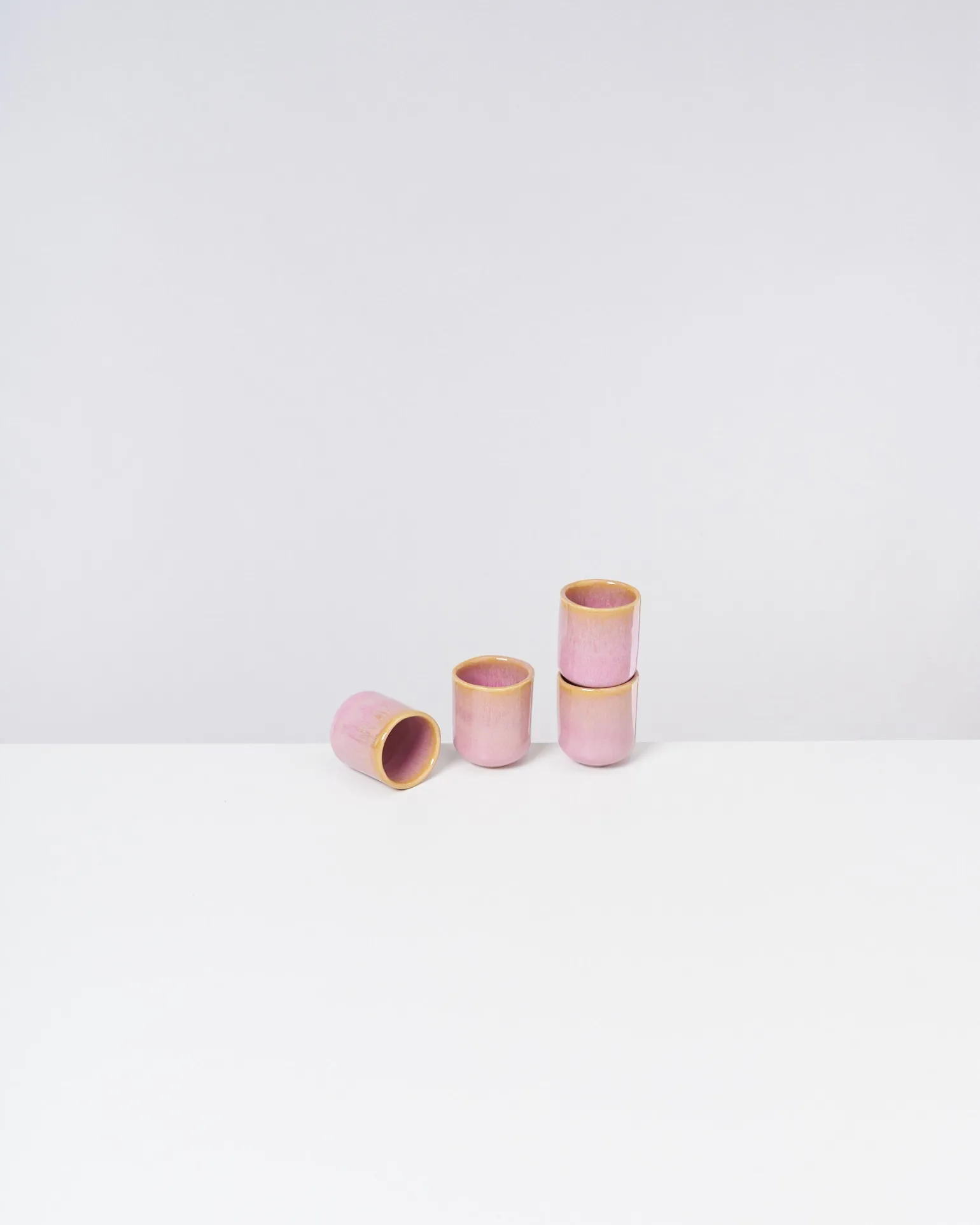 Online Motel a Miio Copa Alto - Set Of 4 Espressocups Yellow Rose gelb rosé