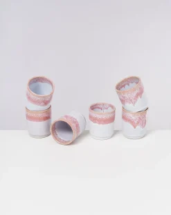 Clearance Motel a Miio Cordoama - Set Of 6 Cups Small rose