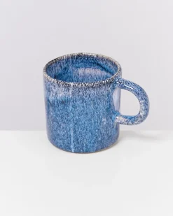 Outlet Motel a Miio Cordoama - Set Of 6 Mugs Big Blue Speckled speckled blue