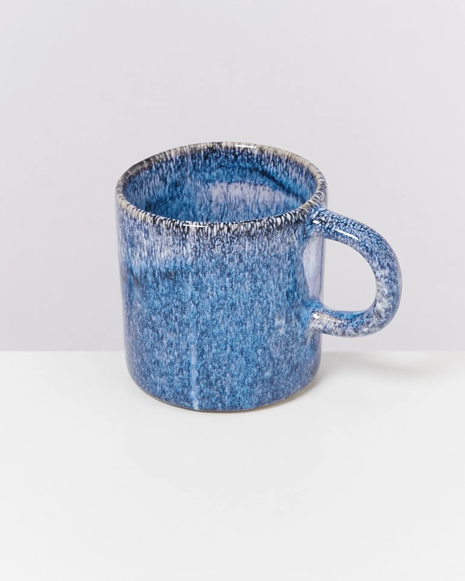 Outlet Motel a Miio Cordoama - Set Of 6 Mugs Big Blue Speckled speckled blue