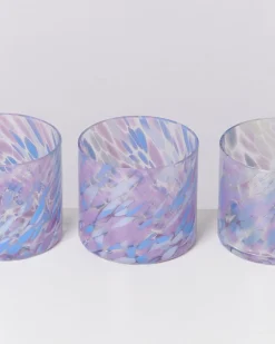 Best Motel a Miio Joia - Glass Small Drops Blue Lilac blau lila