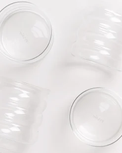 Store Motel a Miio Joia - Set Of 4 Glasses Bubble Classic transparent