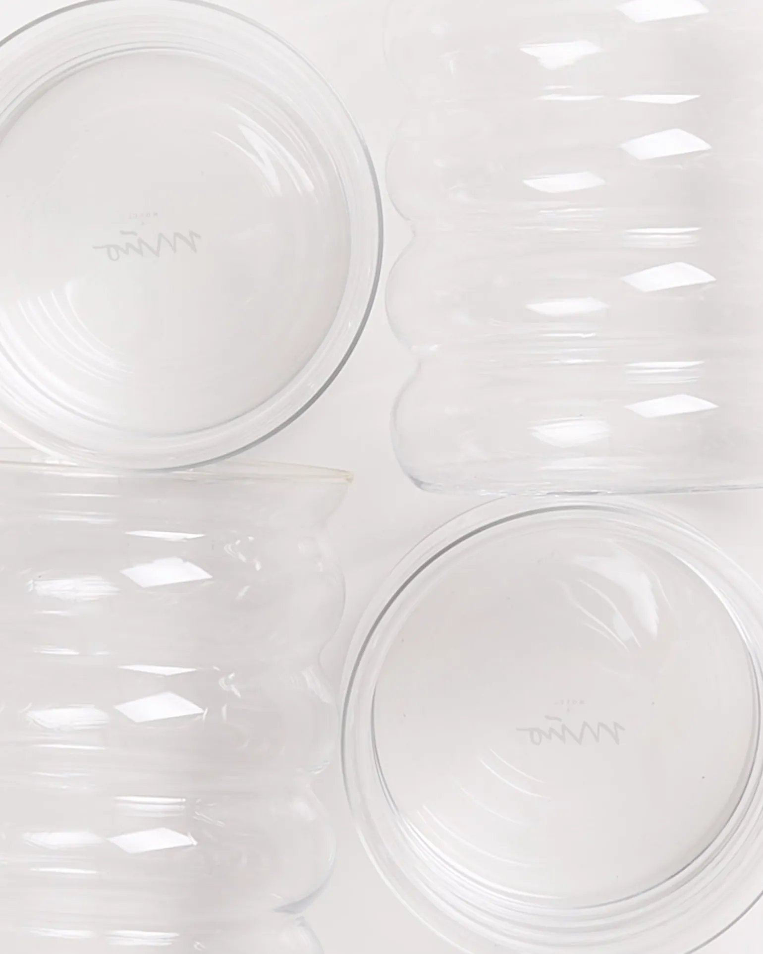 Online Motel a Miio Joia - Set Of 4 Glasses Large Bubble Classic transparent