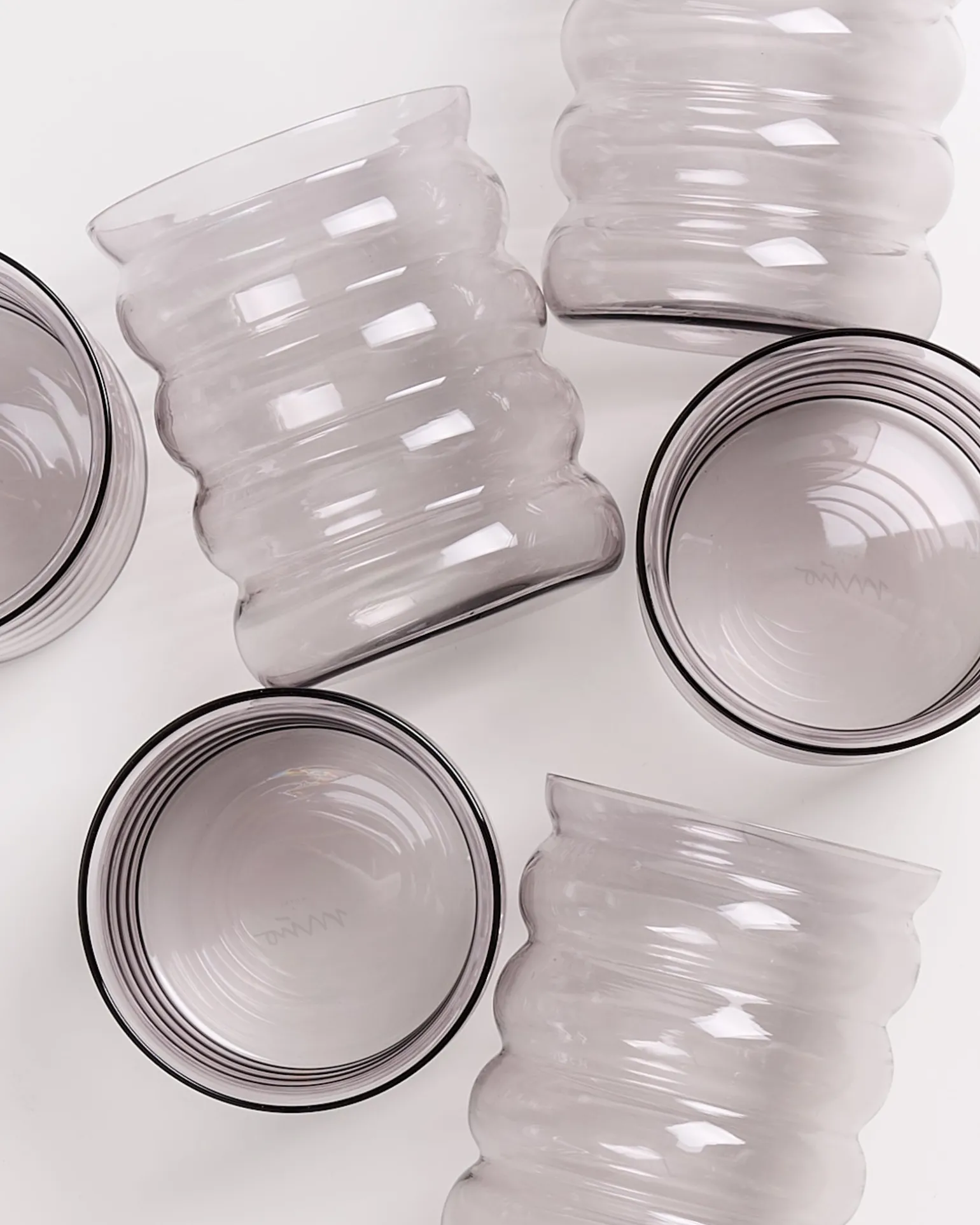 Hot Motel a Miio Joia - Set Of 6 Glasses Large Bubble e amethist