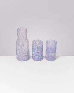 Discount Motel a Miio Joia Drops - Set Of 5 Pieces Small Blue Lilac blau lila