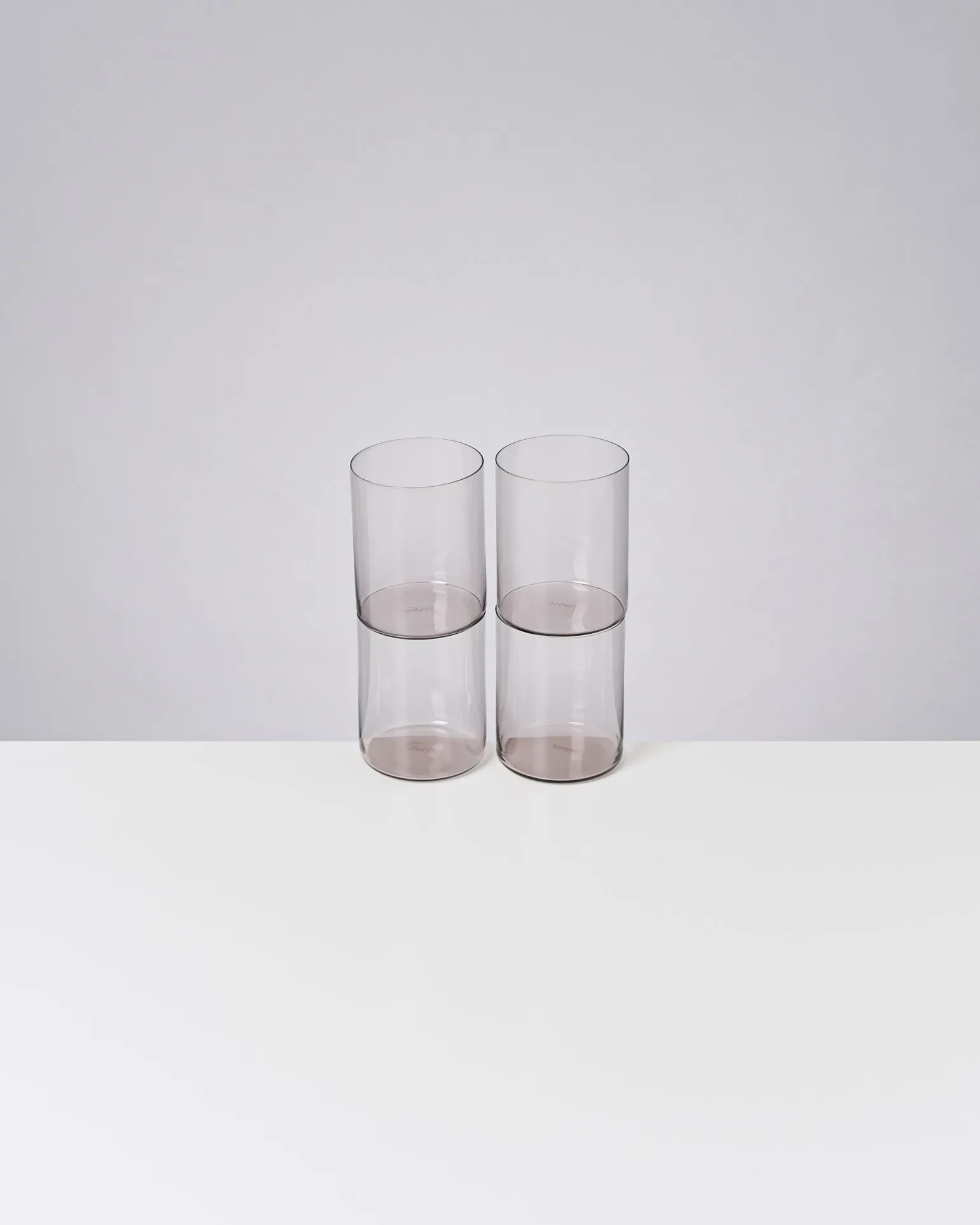 Hot Motel a Miio Joia 4er Set Glas Groß amethist