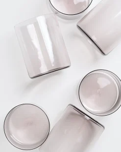 Store Motel a Miio Joia 6er Set Glas Groß amethist