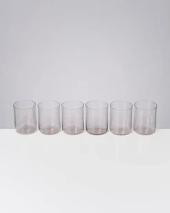 Store Motel a Miio Joia 6er Set Glas Groß amethist