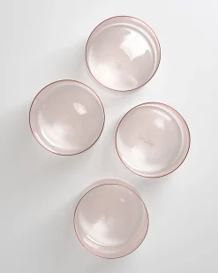 Shop Motel a Miio Joia 4er Set Glas Groß pink opal