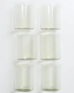 Shop Motel a Miio Joia 6er Set Glas Groß smaragd