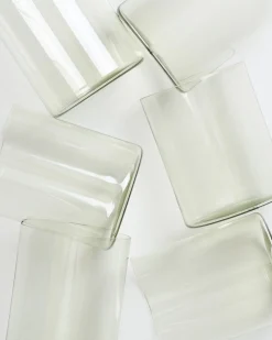 Shop Motel a Miio Joia 6er Set Glas Groß smaragd