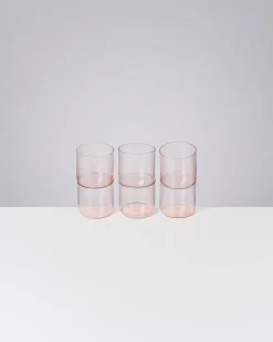 Cheap Motel a Miio Joia 6er Set Glas Klein pink opal