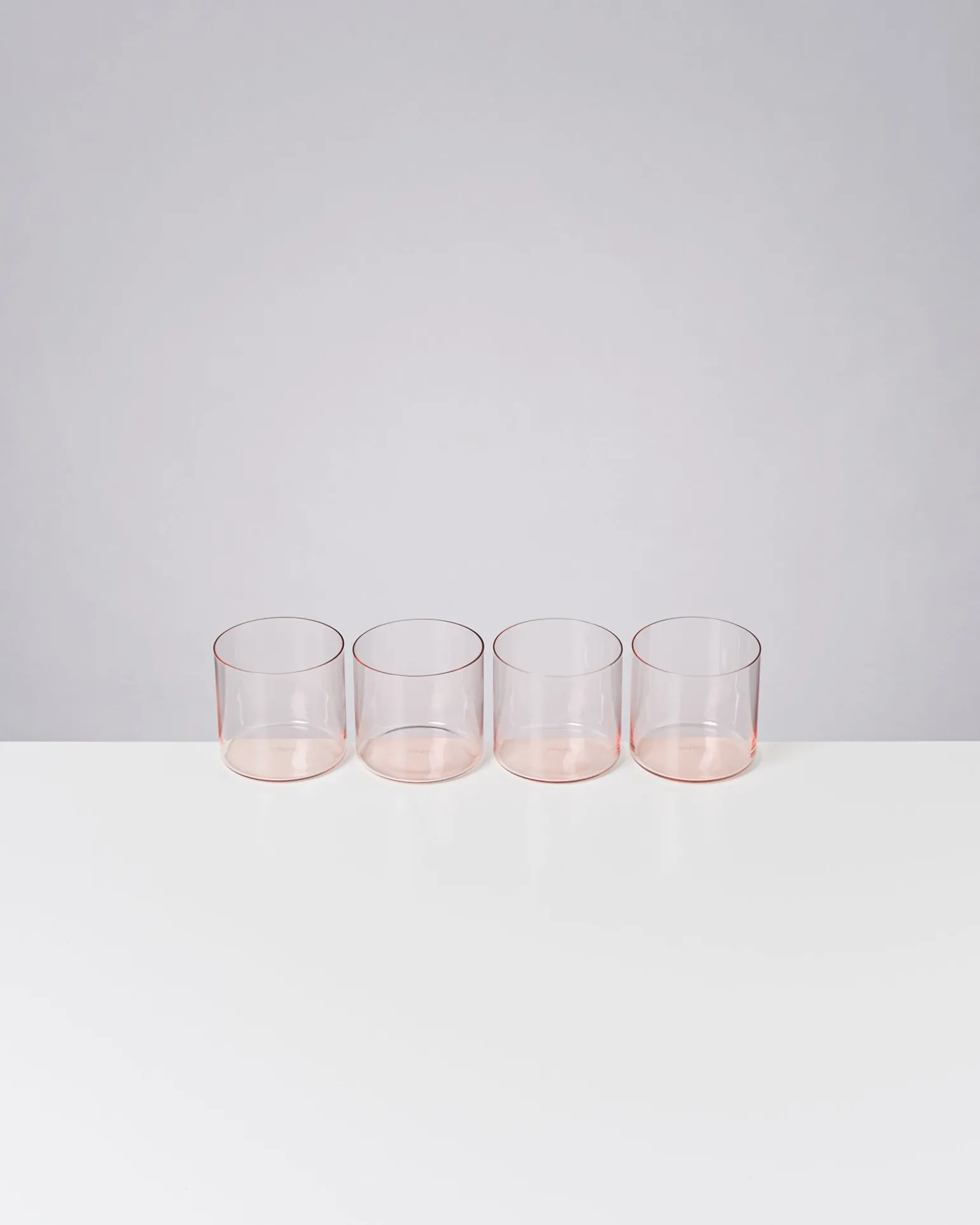 Best Motel a Miio Joia 4er Set Glas Klein pink opal