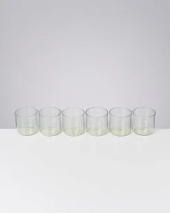 Fashion Motel a Miio Joia 6er Set Glas Klein smaragd