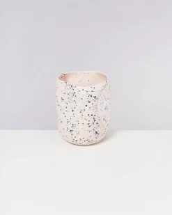 Store Motel a Miio João Vase L Rose Blue Speckled rosé blau gesprenkelt