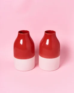 Cheap Motel a Miio Marisa Vase - red rose