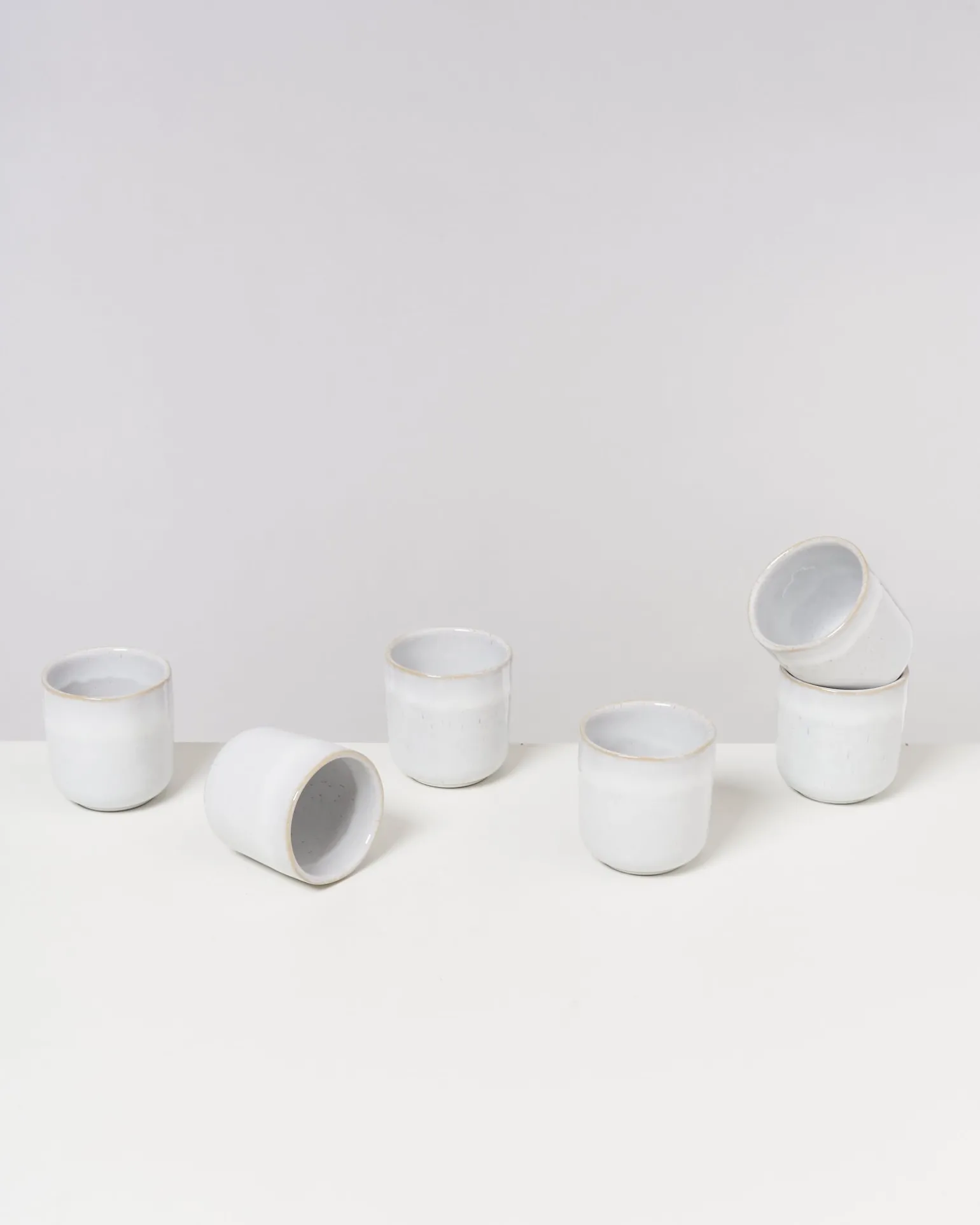 New Motel a Miio Melides - Set Of 6 Cups Small white