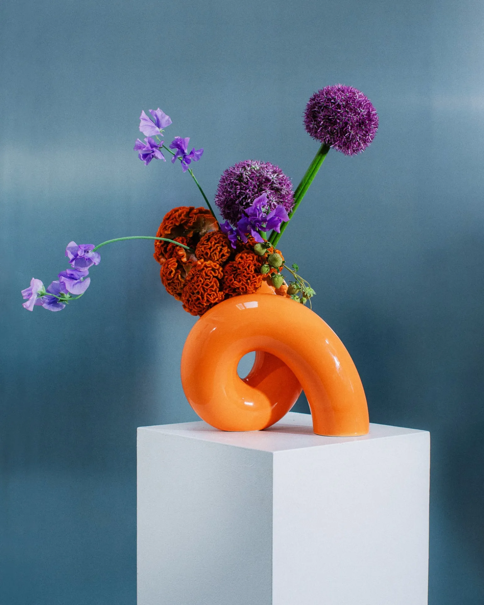 Clearance Motel a Miio X Ju Schnee Viparita Vase L orange