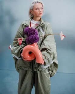 Hot Motel a Miio X Ju Schnee Viparita Vase L pink