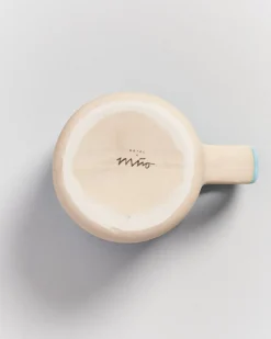 Shop Motel a Miio Nódoa - Set Of 4 Mugs blue dipped