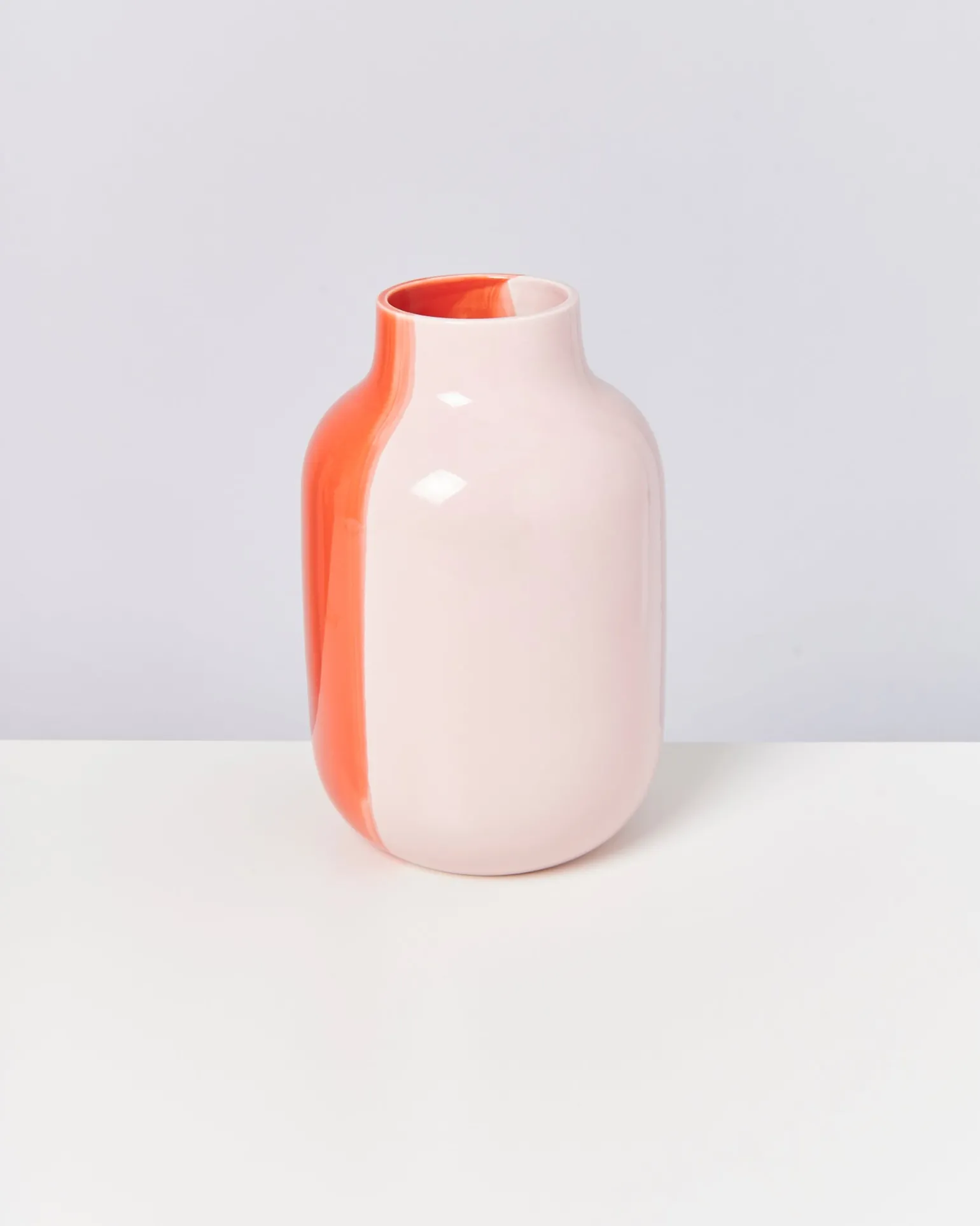 Sale Motel a Miio Nuno Vase L - Half Coral Rose half coral rosé