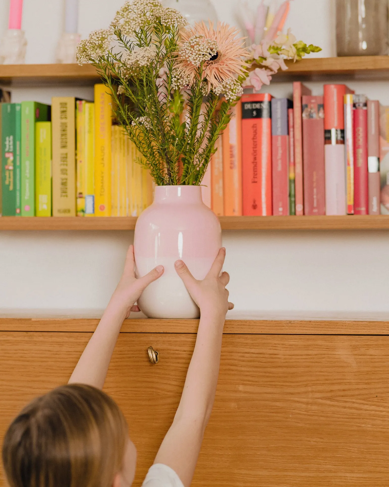 Store Motel a Miio Nuno Vase M - Pink rosa