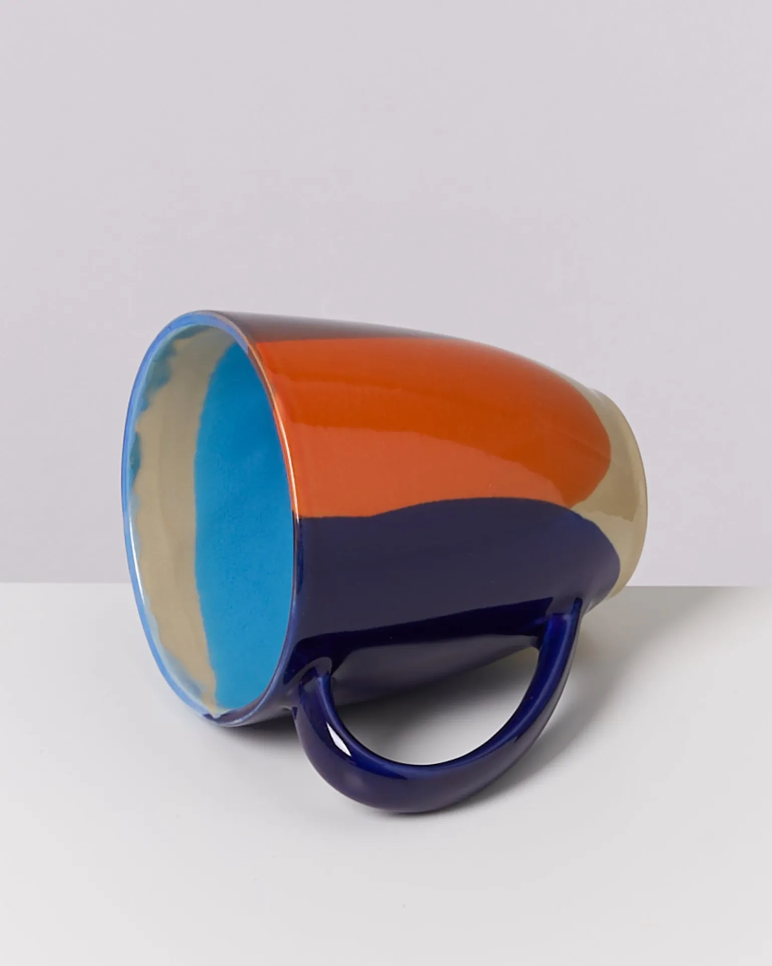 Hot Motel a Miio Pintor Mug Large Blue Orange blau orange