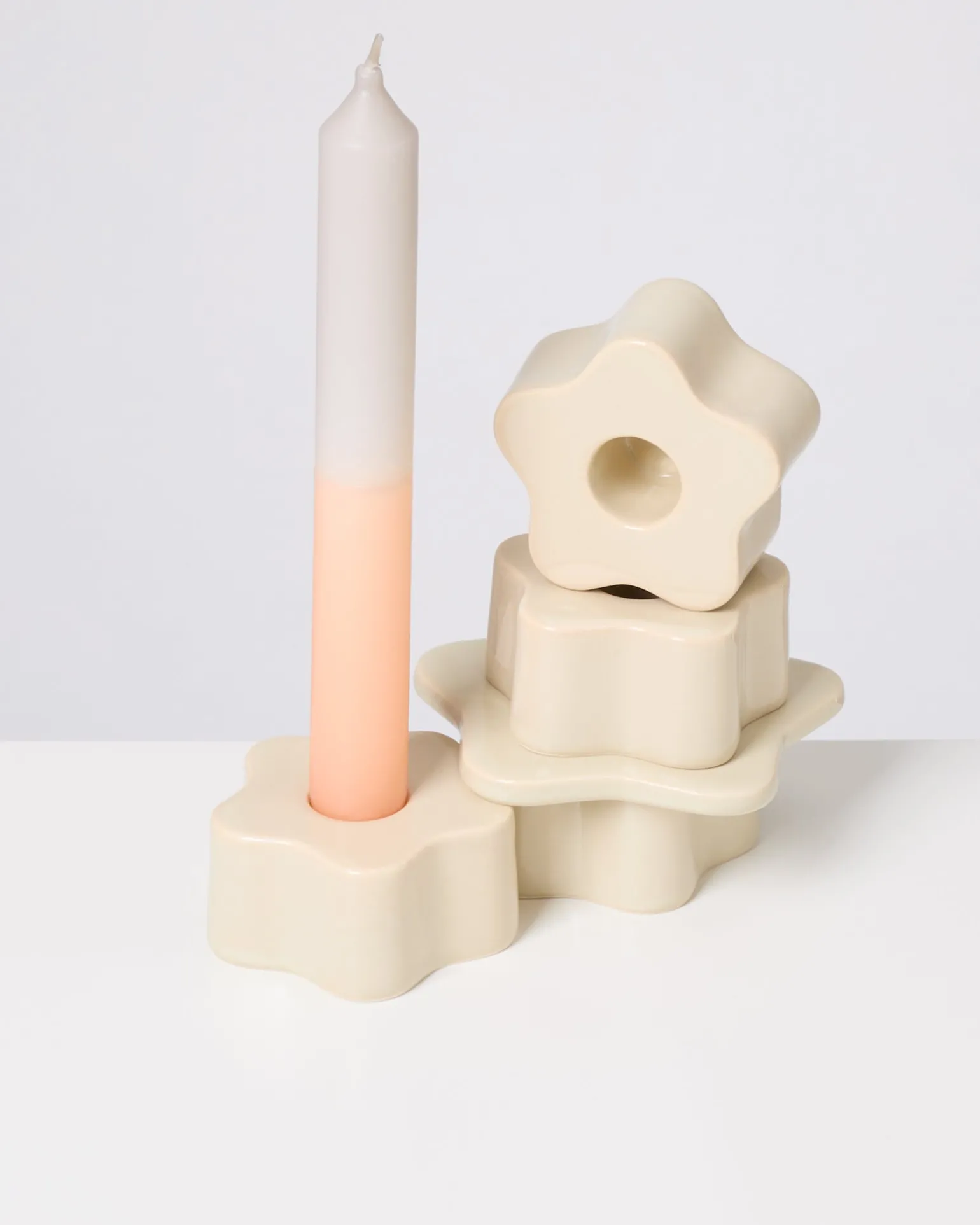 Hot Motel a Miio Seia - Candle Holder beige