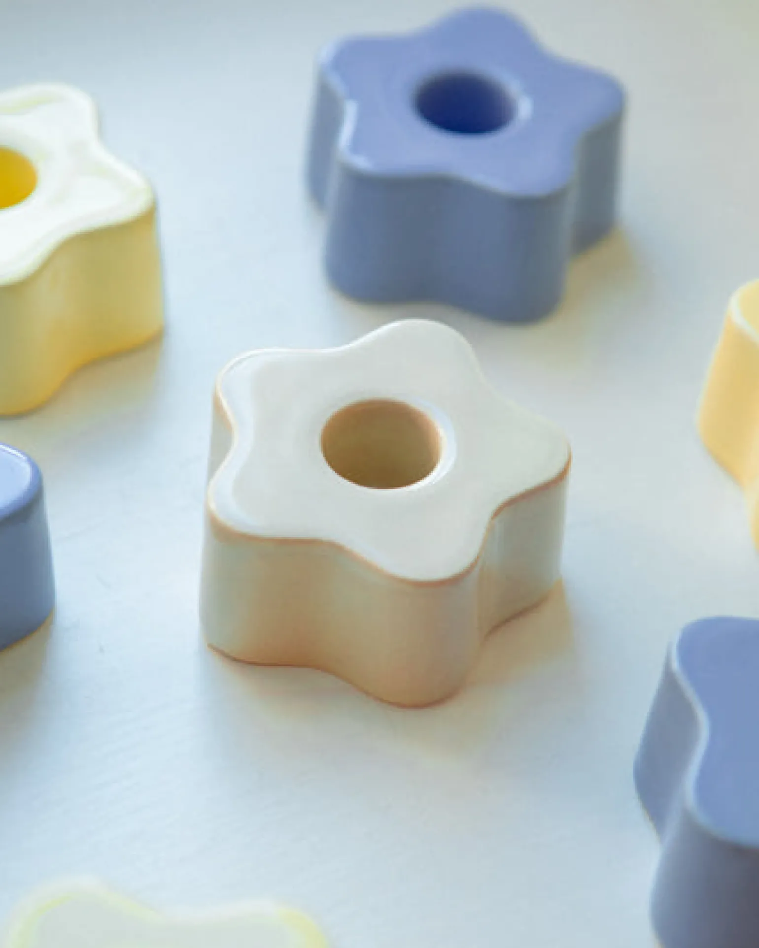 Hot Motel a Miio Seia - Candle Holder beige