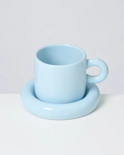 Discount Motel a Miio Seia - Mug Small Lightblue hellblau