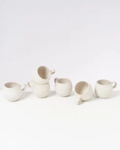 Clearance Motel a Miio Sintra - Set Of 6 Mugs Small sand