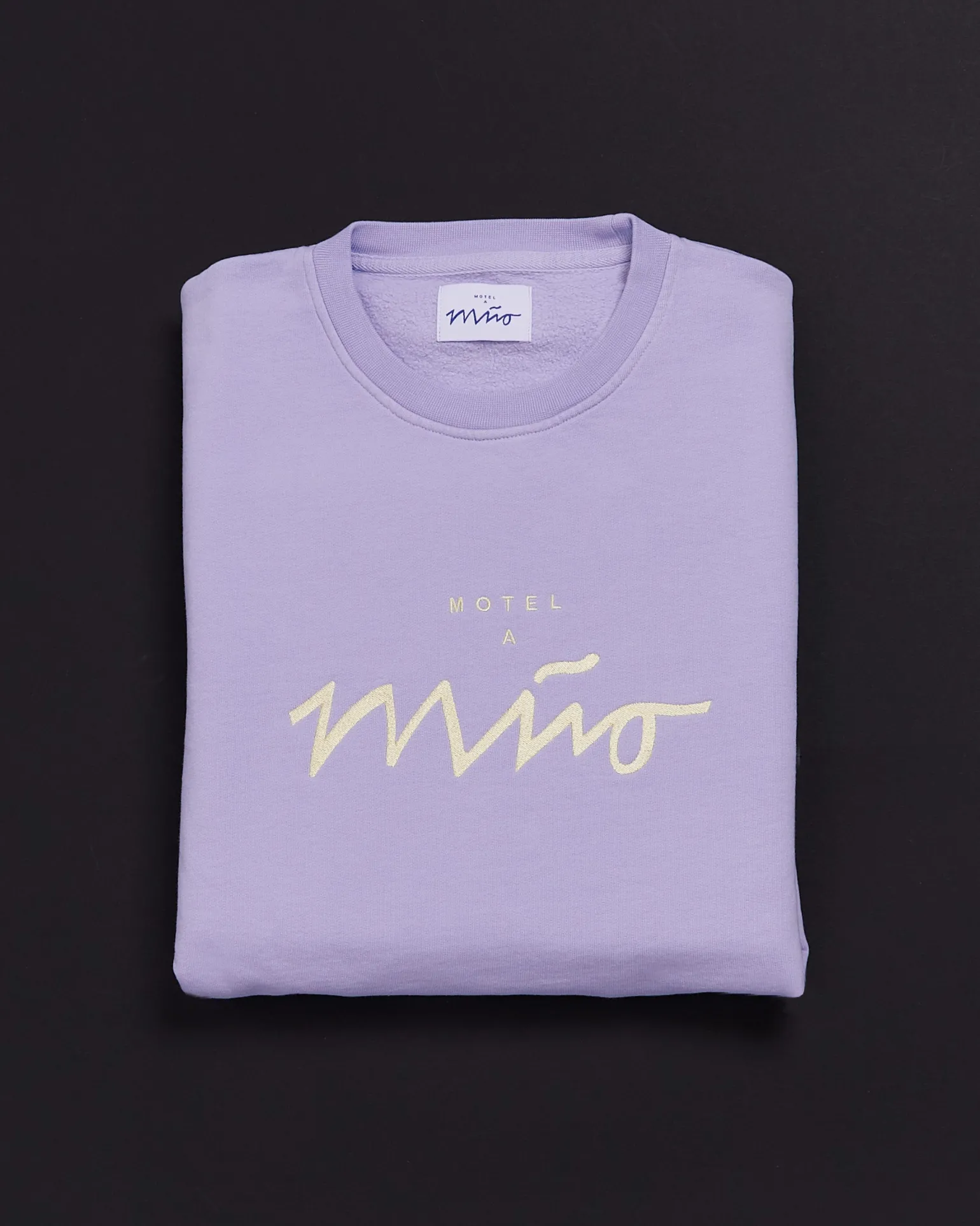 Fashion Motel a Miio Sweatshirt Women Lavender Yellow lavendel gelb