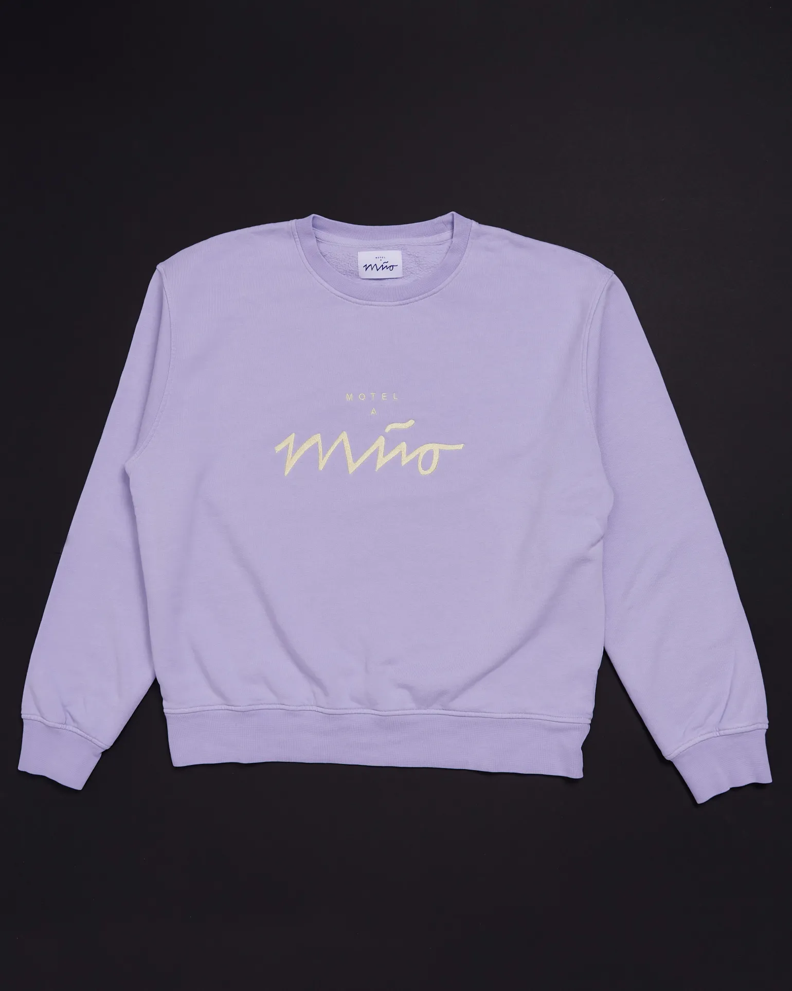 Fashion Motel a Miio Sweatshirt Women Lavender Yellow lavendel gelb