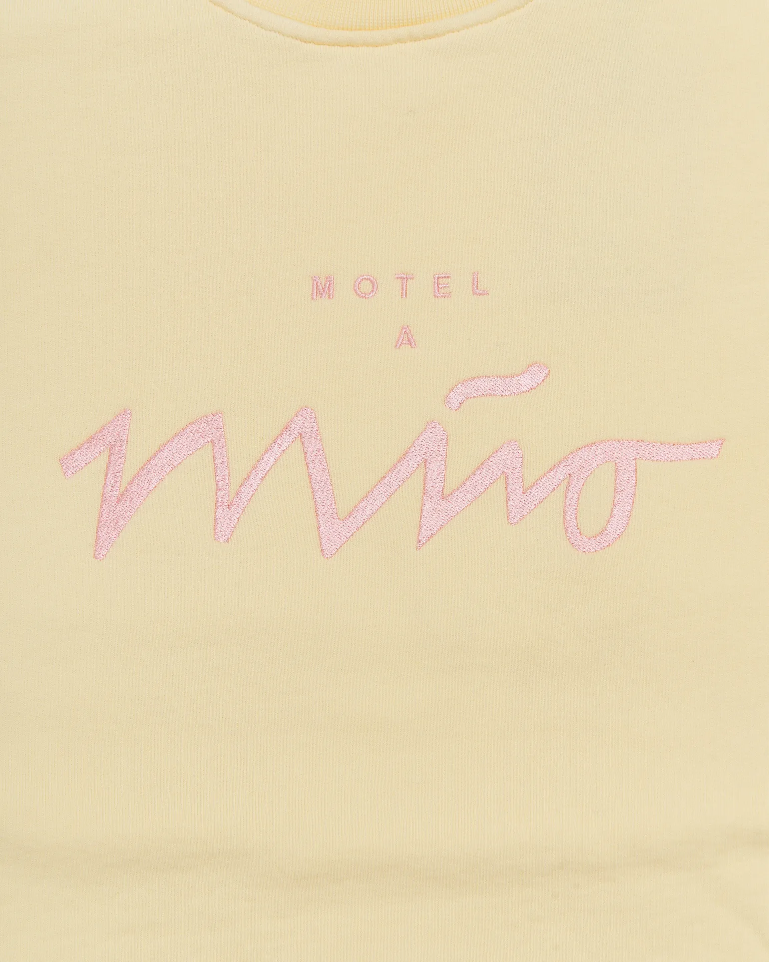 Cheap Motel a Miio Sweatshirt Women Yellow Rose gelb rosé